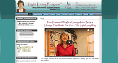 Desktop Screenshot of lightlivingprogram.com